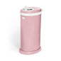 Ubbi Stainless Steel Diaper Pail, Odor Locking, No Special Bag Required, Award-Winning, Registry Must-Have, Fig Blossom