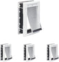 PetSafe Plastic Pet Door - Easy Install for Wood,PVC Metal & Paneled Doors - Rust-Free Plastic Frame - Flap Dimensions 5 1/4" W x 8 1/8" H - for Small Pets Weighing Up to 15 Lb,(Pack of 4)