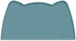 OHMO - Cat Food Mat, Silicone Pet Feeding Mat for Floor Non-Skid Waterproof Dog Water Bowl Tray, Easy to Clean Pet Placemat