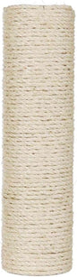 Trixie Replacement Sisal Post for Scratching Posts, Cat Trees and Cat Towers, 4.3 x 15.7-in (11 × 40 cm)