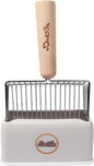 Cat Litter Scoop Metal Litter Scooper with Holder Cat Litter Scooper Kitty Litter Scoop Cat Poop Scooper Poop Scooper for Cat Litter Litter Box Scooper Metal