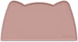 OHMO - Cat Food Mat, Silicone Pet Feeding Mat for Floor Non-Skid Waterproof Dog Water Bowl Tray, Easy to Clean Pet Placemat(Rose, 20 * 12")