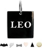316 Surgical Grade Stainless Steel Personalized Dog & Cat ID Tags - Engraved Name or Text for Pet Collar Accessories, Original Funny Shapes (Square)