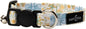 Lucy & Co. Sunshine and Daffodils Breakaway Cat Collar, Adjustable Safety Breakaway Buckle, Cute Printed Cat Collar, Small
