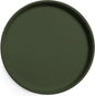 DogBuddy Dog Food Mat - Waterproof Dog Bowl Mat, Silicone Pet Mat for Food and Water Bowls, Nonslip Pet Feeding Mat with Edges, Dogs Food Mats for Floors, Puppy Supplies (XS, Khaki Green)