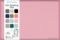 Dog Food Mat - 24x15 Raised Edges Dogs Mat for Food and Water Prevent Spill, Waterproof Cat Food Mats Protect Floors, Easy Clean Dog Bowl Mats for Food and Water, Silicone Pet Feeding Placemats Pink
