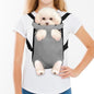 FEimaX Dog Carrier Backpack Pet Legs Out Front Cat Travel Bag, Adjustable Puppy Backpacks Carriers Hands-Free for Small Medium Dogs Cats Hiking Traveling Camping Daily Walking