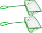 Aquarium Fishing Net Fish Tank Cleaning Tools Fine Mesh Net with Long Handle Green 8 Inch