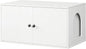 HOOBRO Cat Litter Box Enclosure, Hidden Litter Box Furniture with Side Entry, Litter Box Cabinet, Indoor Cat House, End Side Table, 31.5"L x 17.7"W x 16.3"H, for Living Room, Bathroom, White WT40MW01