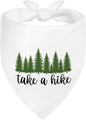 Funny Outdoor Dog Bandana, Puppy Scarf Photo Prop for Outdoor Adventure Hiking Camping Mountain, Gifts for Ranger (Tree)