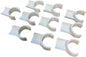 3/4" Jump Cups-Dog Agility Equipment-Set of Ten fits Factory Labeled 3/4" PVC Pipe. See Description Prior to Ordering