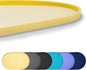 100% Waterproof 1.0" Raised Edge BPA Free Silicone Dog Food Mat, Pet Cat Feeding Mats Contain Spills Protects Floors, Placemats for Cats and Dogs Water Bowl Dishwasher XXL Large.
