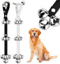 BLUETREE 2 Pack Dog Doorbells Premium Quality Training Potty Great Dog Bells Adjustable Door Bell Dog Bells for Potty Training Your Puppy The Easy Way - 7 Extra Large Loud 1.4 DoorBells