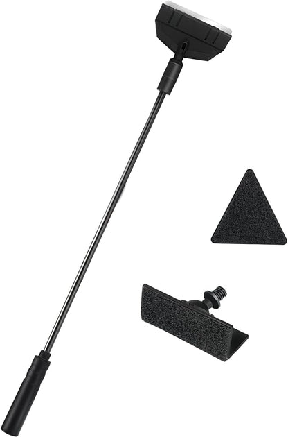 AQUANEAT Small Fish Tank Cleaner, Aquarium Cleaning Tools, 3 in 1 Glass Cleaner with Algae Scraper, Sponge Brush, for Small Nano Tanks up to 10gal
