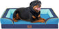 Comfort Expression Orthopedic Dog Bed for Extra Large Dogs 45x35 Inch, Waterproof Egg Crate Foam XL Pet Bed with Removable Bolsters, Dog Couch with Washable Cover & Non-Slip Bottom, New Jersey
