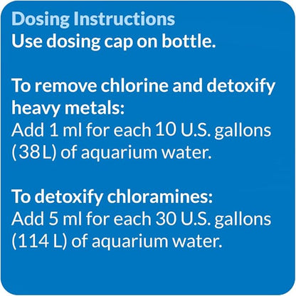 API TAP WATER CONDITIONER Aquarium Water Conditioner 8-Ounce Bottle, White (52A),8 oz