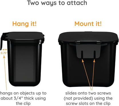 Hanging Wastebasket for Trash