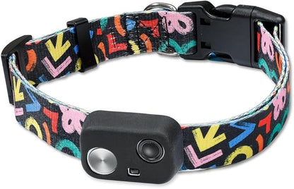 MS-5 Automatic Pet Door Collar, Genuine High Tech Pet Brand Dog Collar for Power Pet Doors - Deluxe Strap (Mac, Medium) - DC-MAC-MS5-M