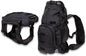 K9 Sport Sack Walk-On - Small, Anthracite Black - Ideal for Dogs with 13-16” Back Length - Lightweight, Packable, Backpack-Style Carrier - Includes Compatible Harness & Storage Bag