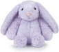Best Pet Supplies Squeaky Dog Toys with Soft Durable Fabric for Small, Medium and Large Pets Interactive Toy for Indoor Play, Supports Active Biting and Play - Bunny (Purple), Small