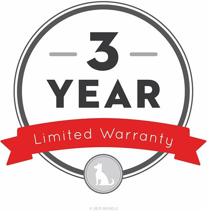 BRINDLE Waterproof Memory Foam Pet Bed - Removable and Washable Cover - 4 Inch Orthopedic Dog and Cat Bed - Fits Most Crates,Khaki