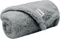 furrybaby Dog Blankets for Small Dogs, Puppy Small Fleece Blankets for Pets, Premium Cat Blanket, Sherpa Pet Blanket Washable for Pet Kitten Doggy (Grey, 24x32 in, S)