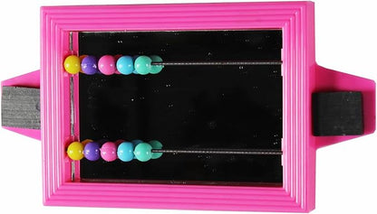 Penn-Plax Bird Life - Mirror with Beads Toy | Easy to Attach to Any Bird Cage | Keep Your Birds Entertained and Stimulated (BA507)