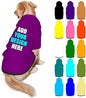 Custom Dog Hoodie Personalized Photo Text Logo Name Dog Clothes, Soft & Warm for Puppy Sweatshirt Hooded for Small Medium Large Dogs Girl/Boy Cats/Kitten, MediumPurple, L