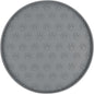 SUNLAND Silicone Dog Food Mat, Pet Feeding Mat for Food and Water, Waterproof Non-Slip Cat Feeding Bowl Mat with Raised Edge, Prevents Residue from Spilling onto The Floor Grey