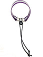 Sparky Pet Co - Surefit ECollar Replacement Strap - Bungee Dog Collar Waterproof -Adjustable -Secure Nexus Wheel Lock-for Electronic Training & Invisible Fence Systems -3/4" (Reflective Purple)