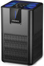 Air Purifiers for Home Large Room 1250 Ft²,MOOKA H13 HEPA Air Purifier for Pets Dust Odor Smoke,Aromatherapy Function,Air Cleaner with 15dB Quiet Sleep Mode for Bedroom Office Living Room,M05,Black