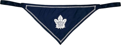 Pets First NHL Toronto Maple Leafs TIE Bandana, Size Small/Medium. Dog Bandana Scarf Bib for Pet Cat Dog. The Ultimate Game-Day, Party Bandana