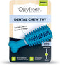 Oxyfresh Dog Dental Chew Toy - Best Dog Teeth Cleaning Toy – A Simple Bite and Brush Toy That Helps Remove Plaque, Cleans Teeth & Freshens Breath Without Brushing - Small