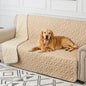 Ameritex Pet Bed Cover Dog Bed Blanket for Sofa and Furniture Waterproof New Pattern Design (68x82 Inch, Beige)