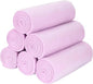 Fleece Throw Blankets Bulk Fleece Blankets Solid Wholesale Lightweight Warm Soft for Pet Bed Sofa Couch Office Wedding Gifts Travel Seasons Lilac 50x60 Inches Pack of 6