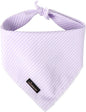 ARING PET Summer Dog Bandana-Cute Lavender Dog Bandanas, Comfortable Pet Scarf Dogs Triangle Bibs for Small to Large Girl Dogs and Cats