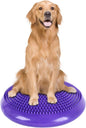 Dog Balance Disc 14", Dog Balance Equipment with Cushion and Pump, Pet Training Platform for Pet Rehabilitation Training, Strength Train Stability, Suitable for Small and Medium-Sized Pets