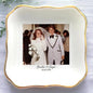 Custom Photo Ring Dish, Personalized Polaroid Picture Trinket Tray, Wedding Anniversary Keepsake Jewelry Dish, Valentines Gift for Her Him Wife Husband Parents Grandparents