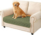Ameritex Waterproof Pet Bed Cover Anti-Slip Dog Bed Blanket for Sofa and Furniture Waterproof New Pattern Design (Green, 30x53 Inch (Pack of 1))