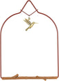 Hummingbird Charm, Red