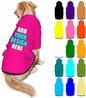 Custom Dog Clothes with Photo Name Logo Personalized Dog Sweaters for Small Medium Large Dogs Breathable Warm, DeepPink, XL