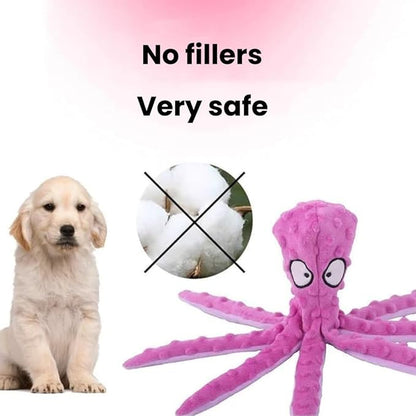2025 New Upgrade Interactive Chew Pet Toy No Stuffing Bite-Resistant Squeaky Perfect for Puppies, Small and Medium Dogs (1pc Pink)