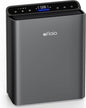 Afloia Air Purifiers for Bedroom - Air Purifiers for Home Large Room Up to 2000Ft², 3-Stage Filter with Laser Air Quality Sensor for Pets Hair Dander Pollen Allergies Dust Mold Odor Smoke, Grey