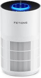 Air Purifiers for Bedroom Home up to 1200Ft², Small Air Purifier for Bedroom, H14 HEPA Air Purifiers for Home Pets,with Sleep Mode, 3 Speeds, Timer, Aroma Function