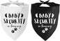 Baby Security Dog Bandana - Pregnancy Reveal Accessory for Dogs, Pets Triangle Scarf for Small Medium Large Dogs, Baby Announcement Pet Scarf Pet Accessories for Dog Lovers, 2 Packs