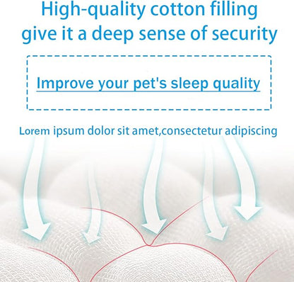 Original Calming Donut Dog and Cat Bed in Shag Fur, Dog Beds for Melium Dogs, Anti Anxiety Round Fluffy Plush Faux Fur Pet Bed (Dark Grey, X-Large)