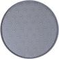 Silicone Pet Food Mat, Dog Dish Mat, Dog Cat Food Mats Small, Silicone Mats for Dogs Bowls, Waterproof Non-Slip Dogs Cat Water Bowl Placemat with Raised Edge, Gray