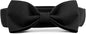 Segarty Dog Bowtie Neck Girth 12.6-18.1in, Adjustable Black Bowtie Collar for Large Dogs, Tie Tuxedo Comfortable Cotton Boy Pets Bows Grooming Accessories for Formal Wedding Holiday Birthday Party