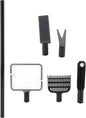4 in 1 Portable Aquarium Cleaning Tool Kit Fish Tank Cleaning Set with Long Handle Fish Tank Cleaner Net, Shovel, Sponge, Plant Fork - Saltwater & Freshwater Fish Tank