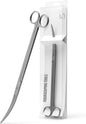 UNS Aquascaping Tools - Stainless Steel, Rust Resistant, Freshwater Planted Tank, Saltwater Reef Aquarium Maintenance Accessory - Trimming Stems & Carpets, Coral Cutting - Curved Scissors, Grey
